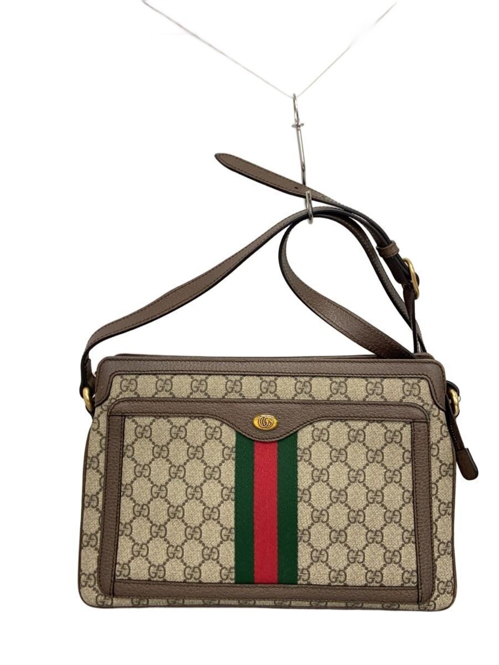 Gucci Shoulder Bag GG Supreme Beige Tan All over